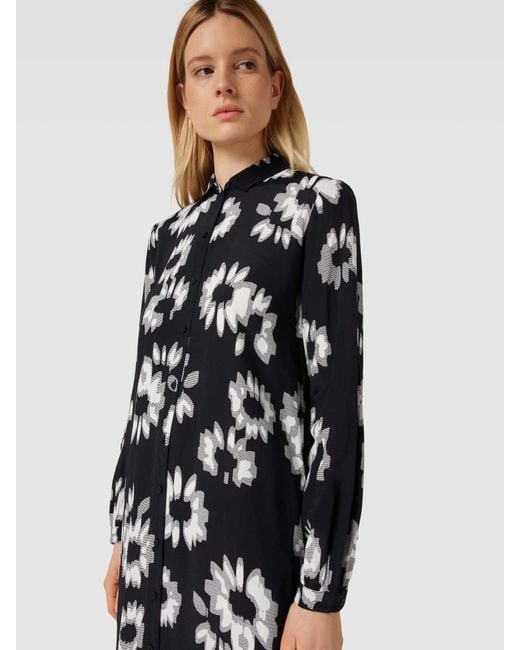 Esprit Midi-Jurk Met Strikceintuur in het White