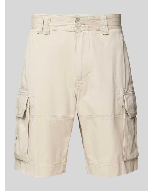 Polo Ralph Lauren Baggy Fit Korte Cargobroek Met Steekzakken in het Natural voor heren