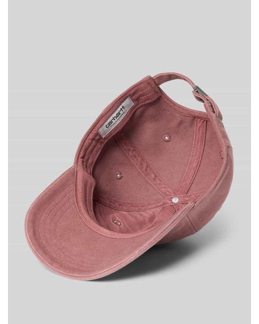 Carhartt Basecap aus reiner Baumwolle Modell 'Icon' in Pink für Herren