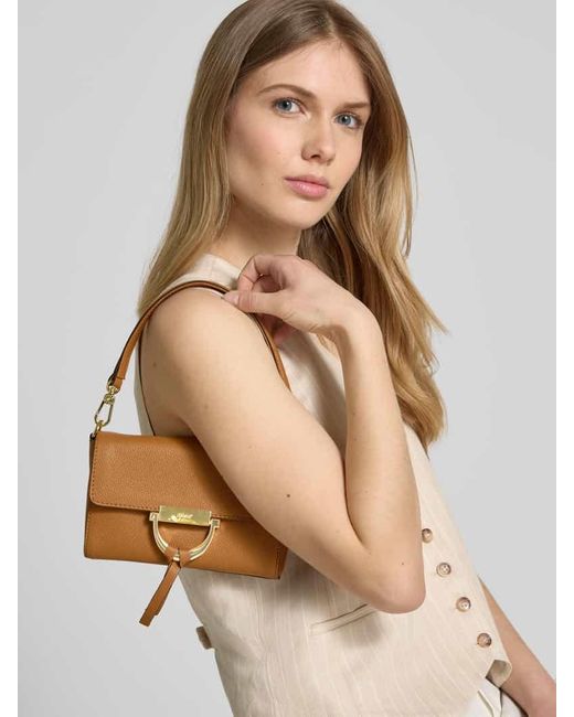 Abro⁺ Natural Handtasche mit Label-Detail Modell 'TEMI'