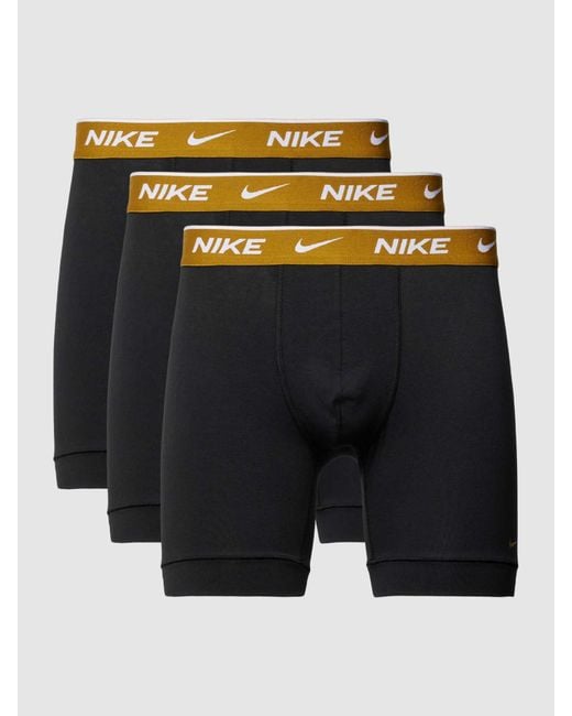 Nike Boxershort Met Elastische Band En Labeldetail in het Blue voor heren