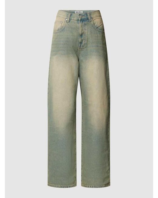 Review Jeans im 5-Pocket-Design in Green für Herren