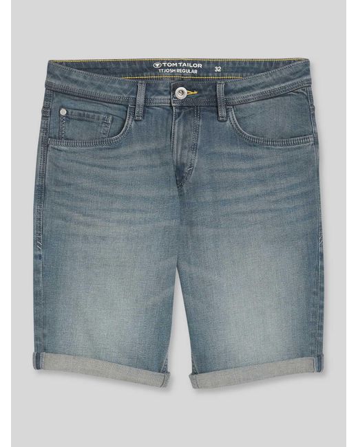 Tom Tailor Bermuda's in het Blue voor heren
