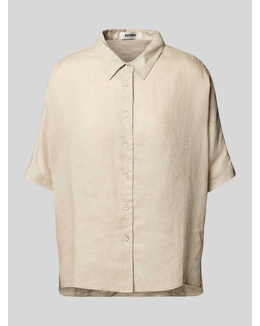 Ecoalf Overhemdblouse Met Knoopsluiting in het Natural
