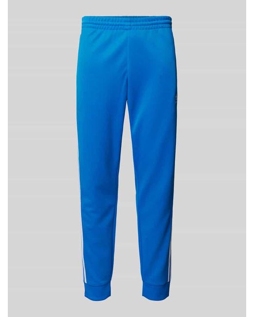 Adidas Originals Sweatpants mit Logo-Stitching in Blue für Herren