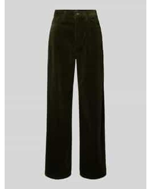 Polo Ralph Lauren Wide Leg Corduroy Broek in het Zwart Lyst NL