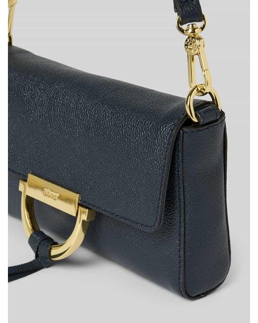 Abro⁺ Blue Handtasche mit Label-Detail Modell 'TEMI'