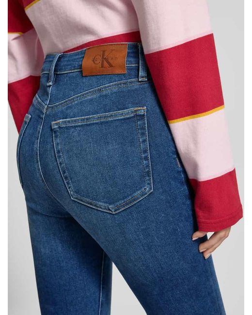 Calvin Klein Blue Jeans mit 5-Pocket-Design