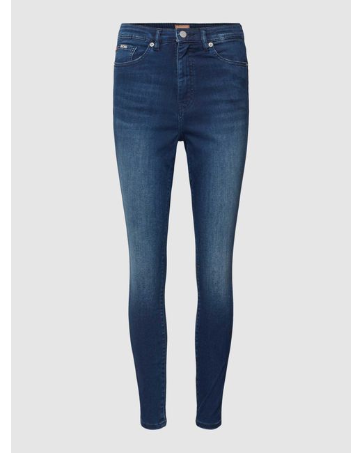 Boss Jeans im 5-Pocket-Design Modell 'MAYE' in Blue für Herren