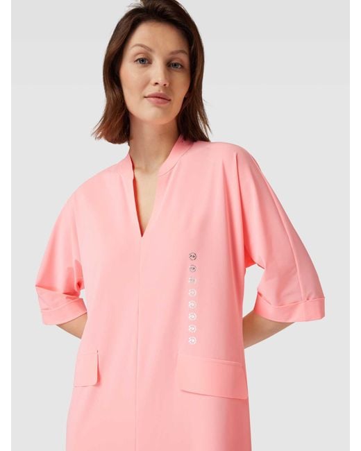 Sportalm Maxi-jurk Met gesuggereerde Klepzakken in het Pink