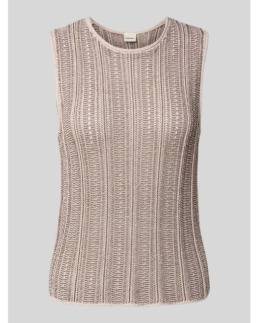 Stefanel Tanktop in het Natural