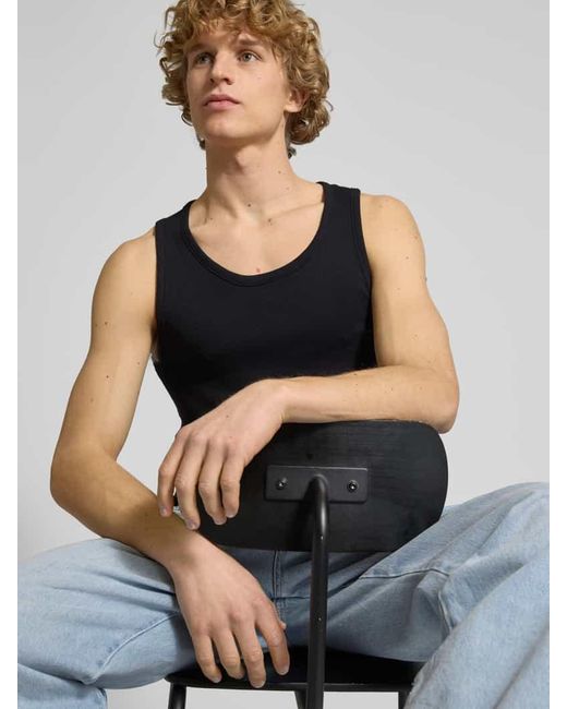 Weekday Tanktop in Black für Herren