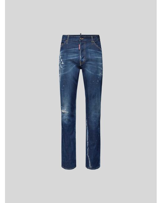 DSquared² Regular Fit Jeans in het Blue voor heren