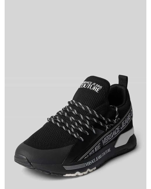 Versace Jeans Couture Sneaker Mit Label-Print Modell 'Fondo Dynamic' in Black für Herren