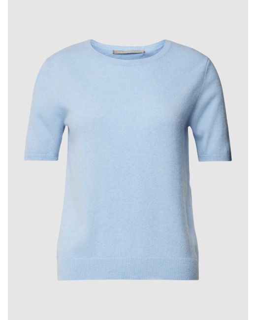 The Mercer N.Y. Gebreid Shirt Met Ronde Hals in het Blue