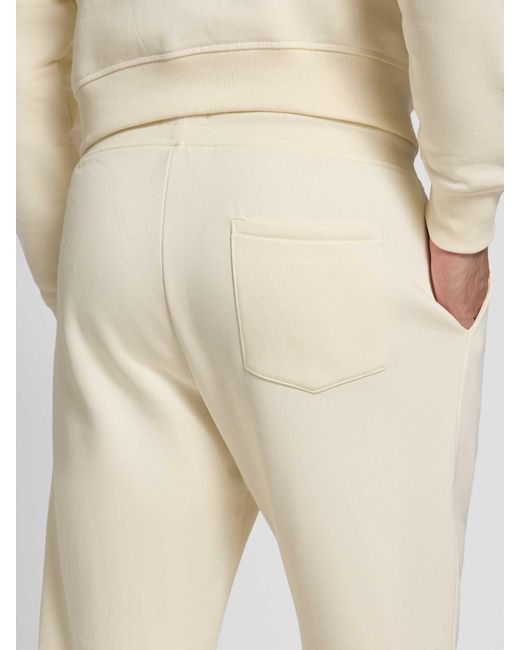 Mcneal Regular Fit Sweatpants Met Elastische Pijpboorden in het Natural voor heren