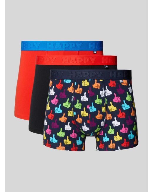 Happy Socks Boxers in het Blue voor heren