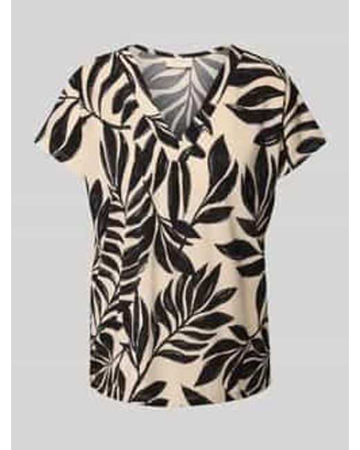 Freequent Regular Fit Blouse Met V-hals in het White