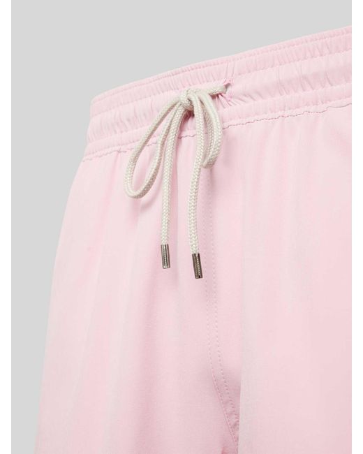 Polo Ralph Lauren Zwembroek Met Logostitching in het Pink voor heren