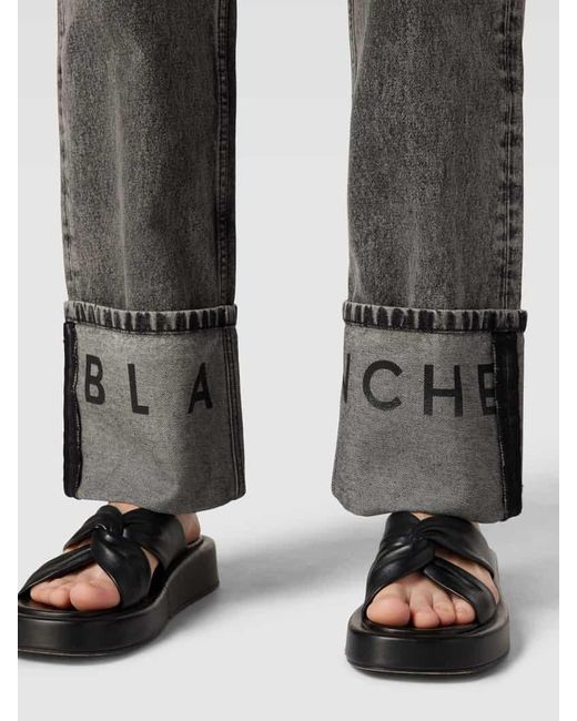 Blanche Cph Jeans mit Label-Details Modell 'GIANNA' in Gray für Herren