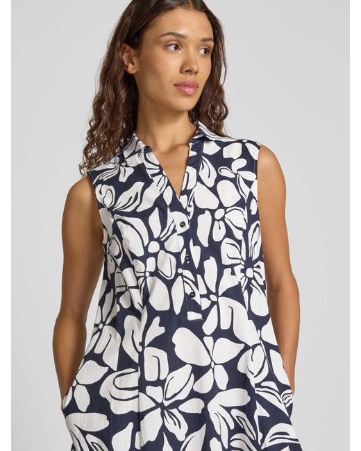 ROBE LÉGÈRE Midi-jurk Met Knoopsluiting in het White