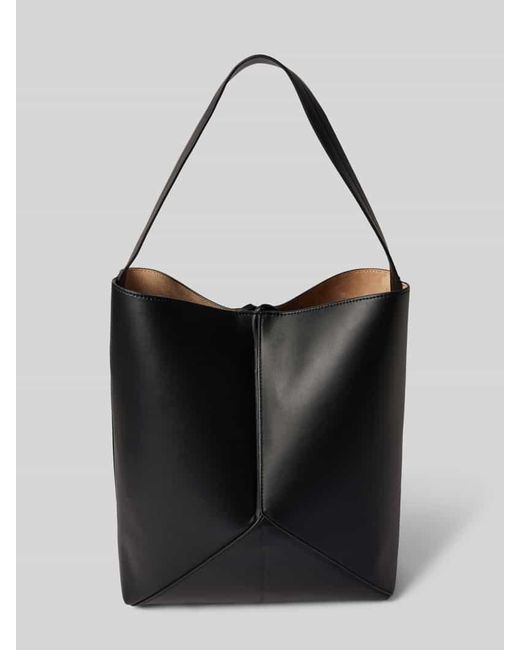 Marc O' Polo Black Hobo Bag aus einer Lederalternative