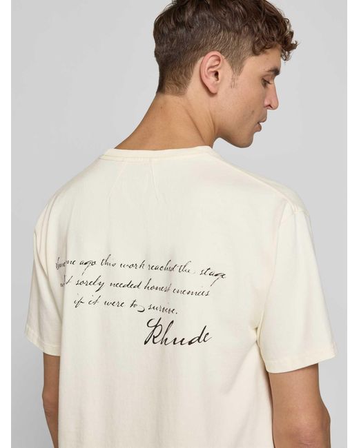 Rhude T-Shirts in het White voor heren