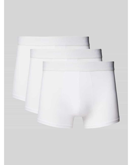 Mcneal Trunks Mit Label-Bund Im 3Er-Pack in White für Herren