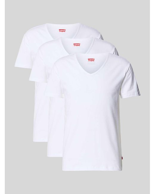 Levi's T-Shirts in het White voor heren