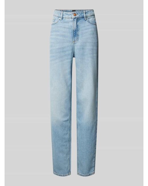 Boss Blue Regular Fit Jeans Im 5-Pocket-Design Modell 'Ruth'