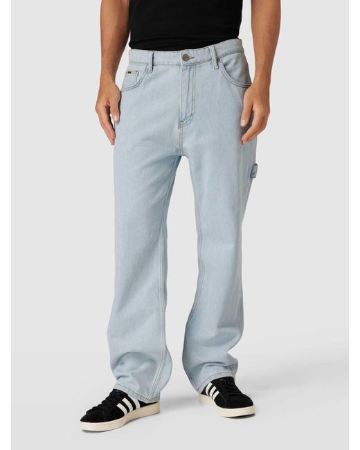PEGADOR Jeans mit Label-Detail in Blue für Herren