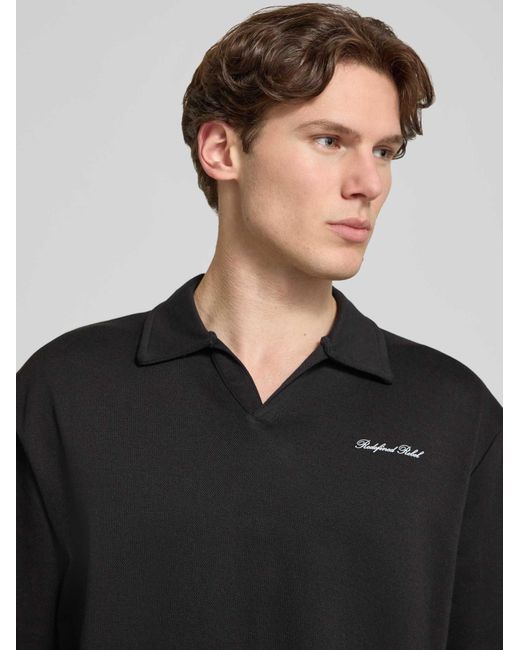 Redefined Rebel Poloshirts in het Black voor heren