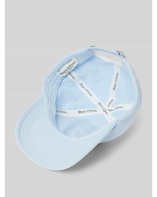 Marc O' Polo Blue Basecap Mit Label Stitching