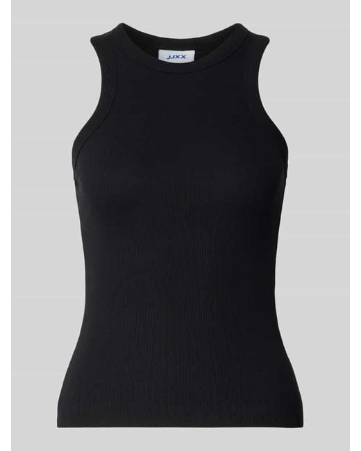 JJXX Black Tanktop mit Viskose-Anteil Modell 'FOREST'