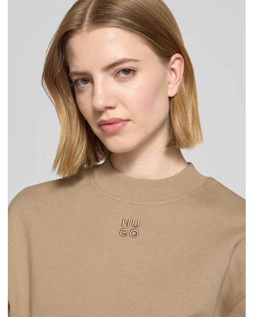 HUGO Sweaters in het Natural