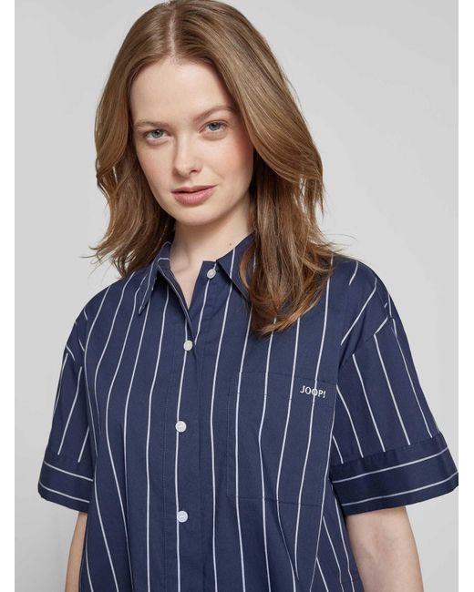 Joop! Blouses Korte Mouw in het Blue