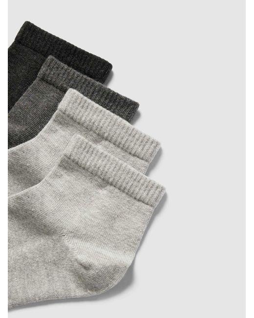 S.oliver Sokken Met Labeldetail in het Gray voor heren