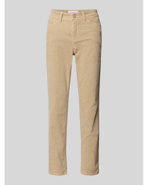 Cambio Corduroy Broeken in het Natural