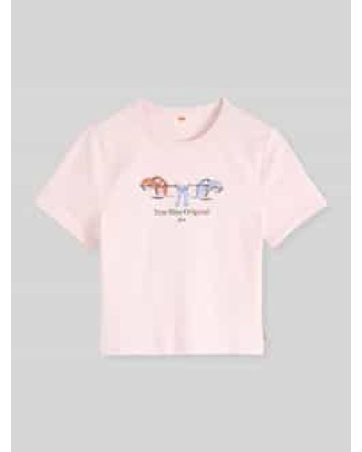 Levi's T-Shirts in het Pink