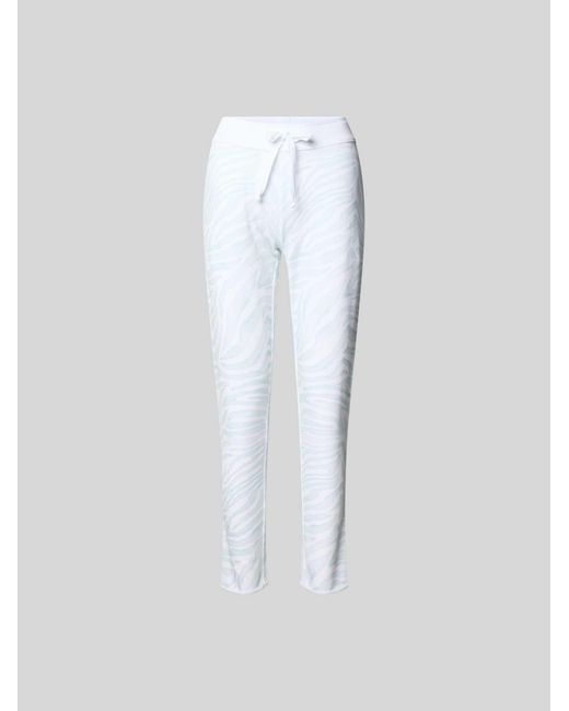 Juvia Sweatpants in het White