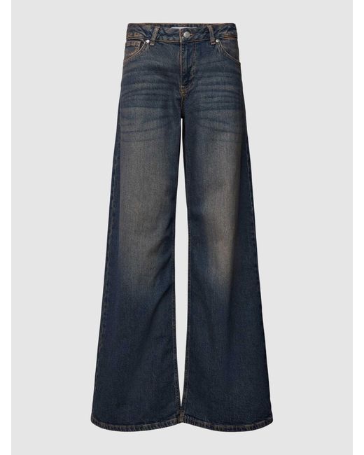 Review Loose Fit Jeans Met 5-pocketmodel in het Blue