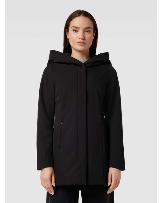 Vero Moda Softshell-Jacke mit Nahtreißverschlusstaschen in Black für Herren