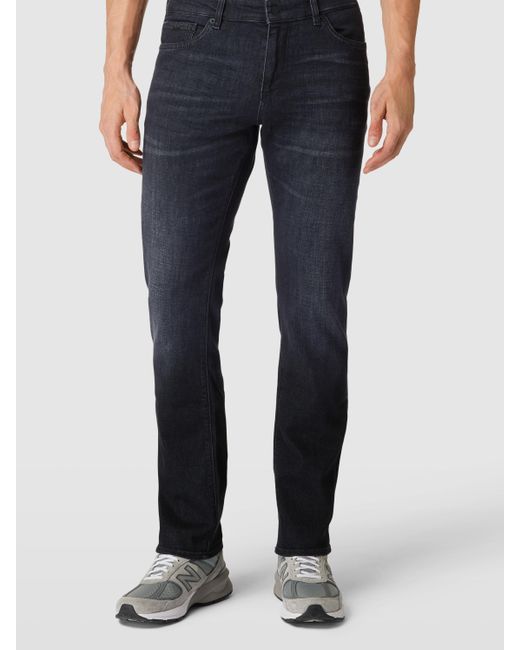 BOSS by HUGO BOSS Jeans Met Labelpatch, Model 'maine' in het Blauw voor  heren | Lyst NL