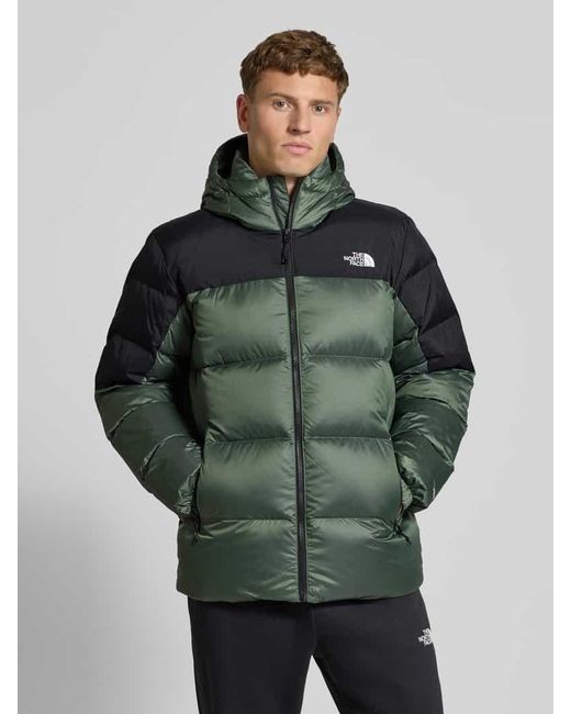 The North Face Steppjacke mit Label-Stitching in Green für Herren