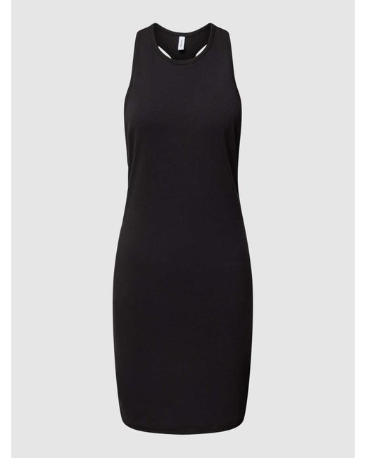 Calvin Klein Mini-jurk Met Racerback in het Black
