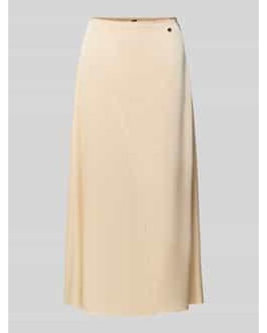 Marc Cain Midirok Met Logo-Applicatie in het Natural