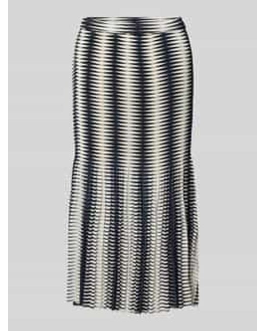 someday. Midirok Met Plissévouwen, Model 'Onora' in het Multicolor
