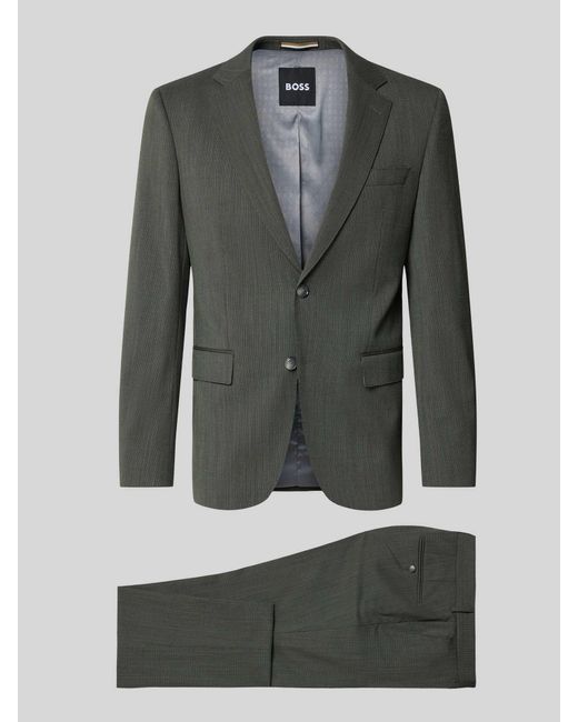 Boss Slim Fit Pak Met Scheerwol, Model 'H-Huge' in het Gray voor heren