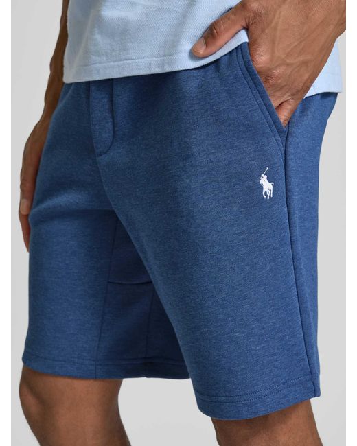 Polo Ralph Lauren Shorts Met Elastische Band in het Blue voor heren