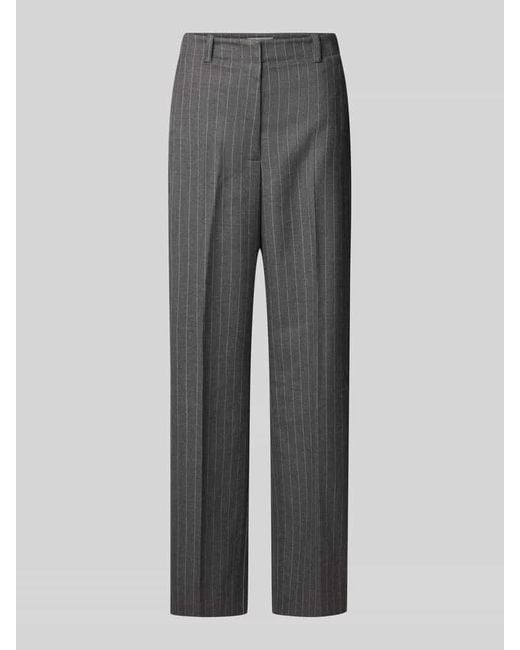 Tommy Hilfiger Gray Weite Hose mit Viskose-Anteil